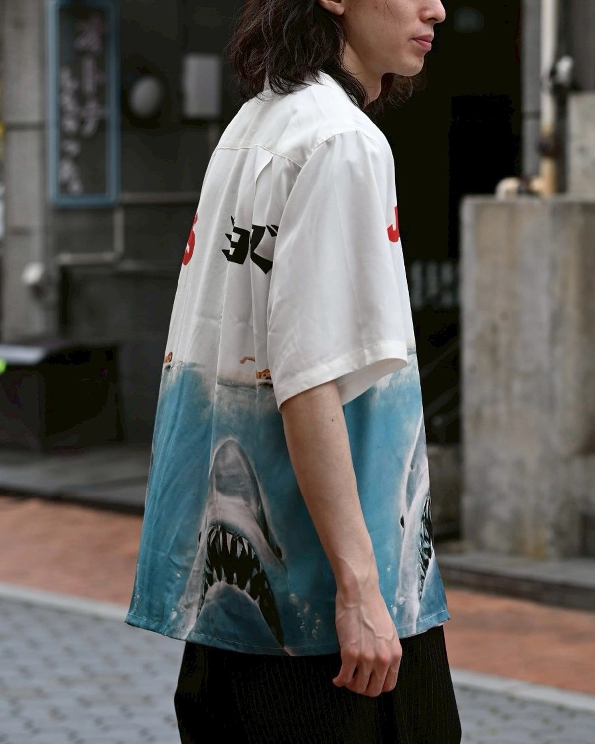 WACKO MARIA × JAWS / S/S HAWAIIAN SHIRT (JAWS-WM-HI01)