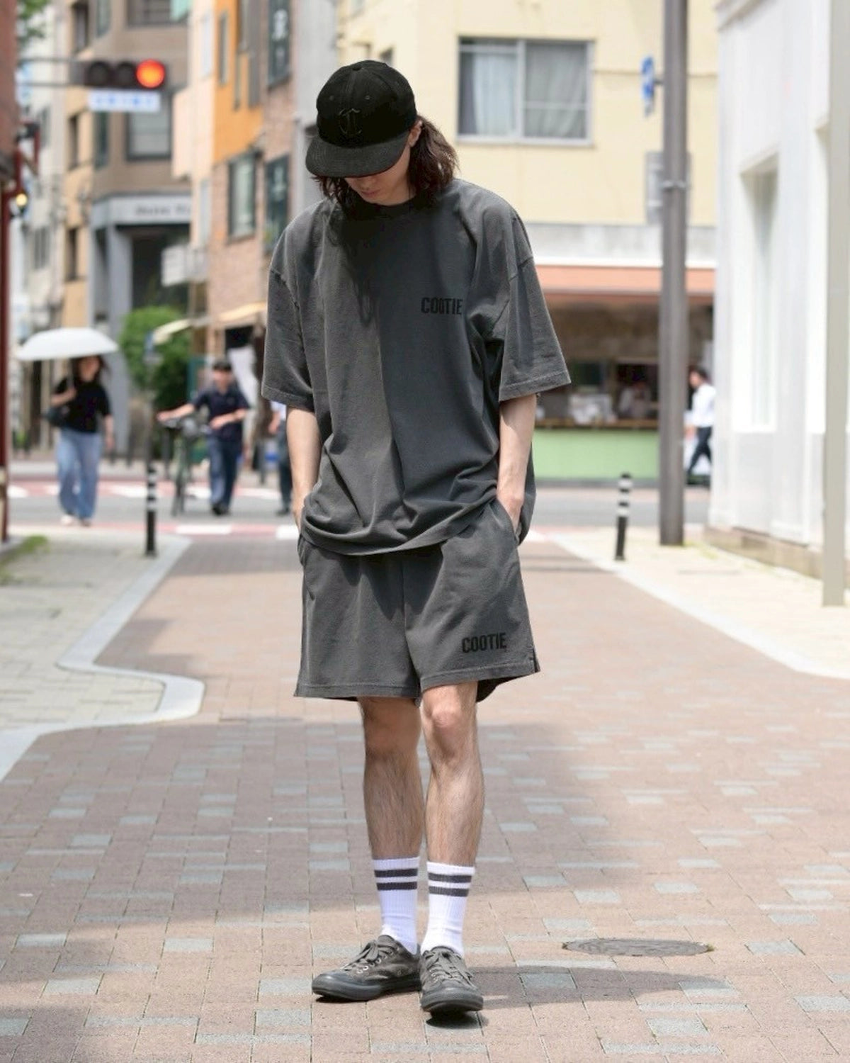 COOTIE PRODUCTIONS® / Pigment Dyed Jersey Easy Shorts (CTE-25S125)