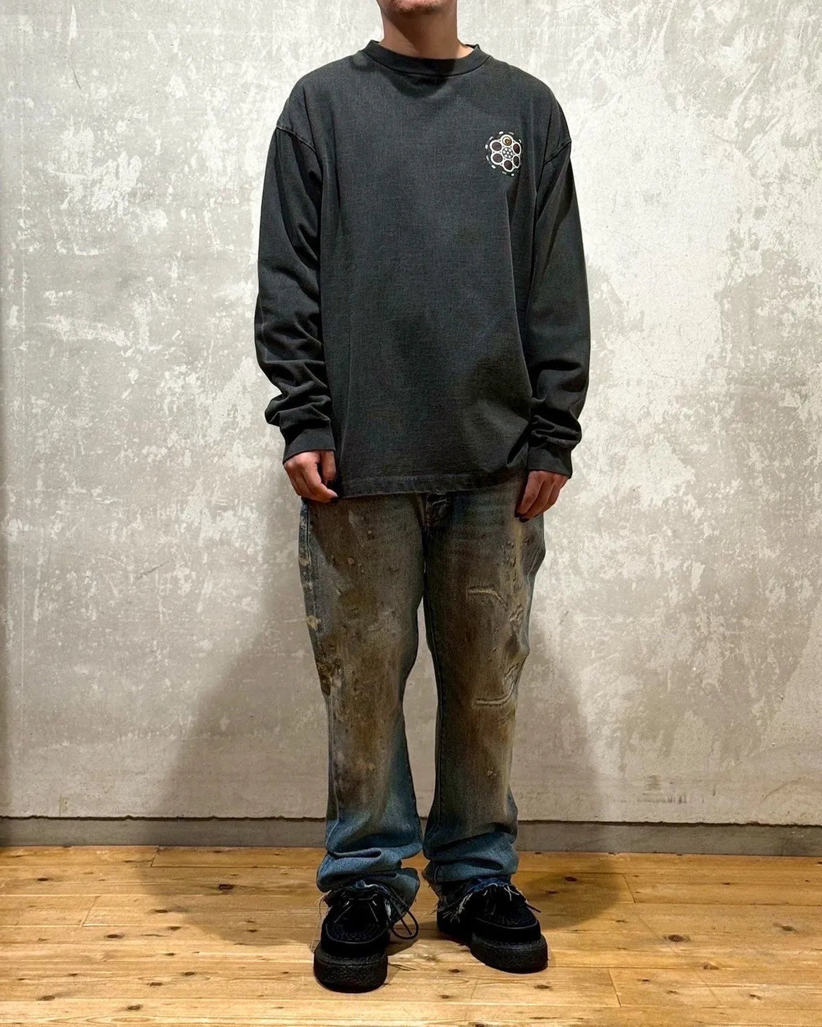 LASTMAN / LS PRINTED TEE ""FLASH"" (252LM-CT12)