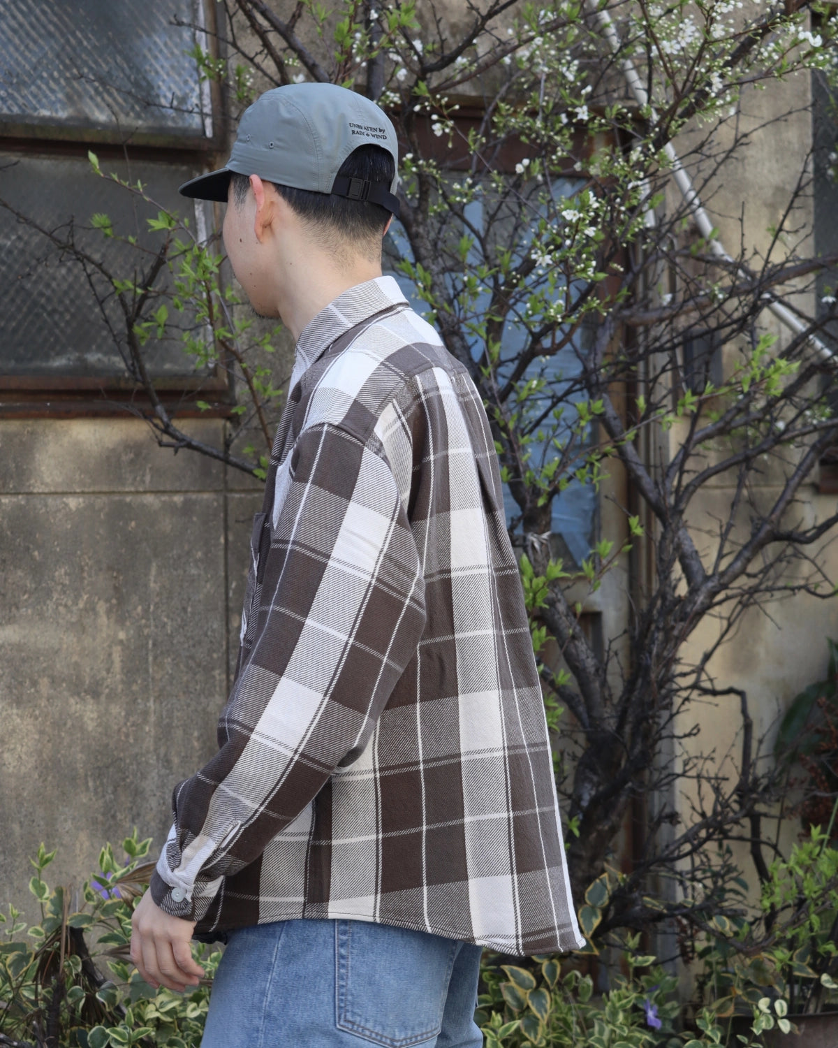 DESCENDANT / VANNING PLAID LS SHIRT (261TQDS-SHM03)