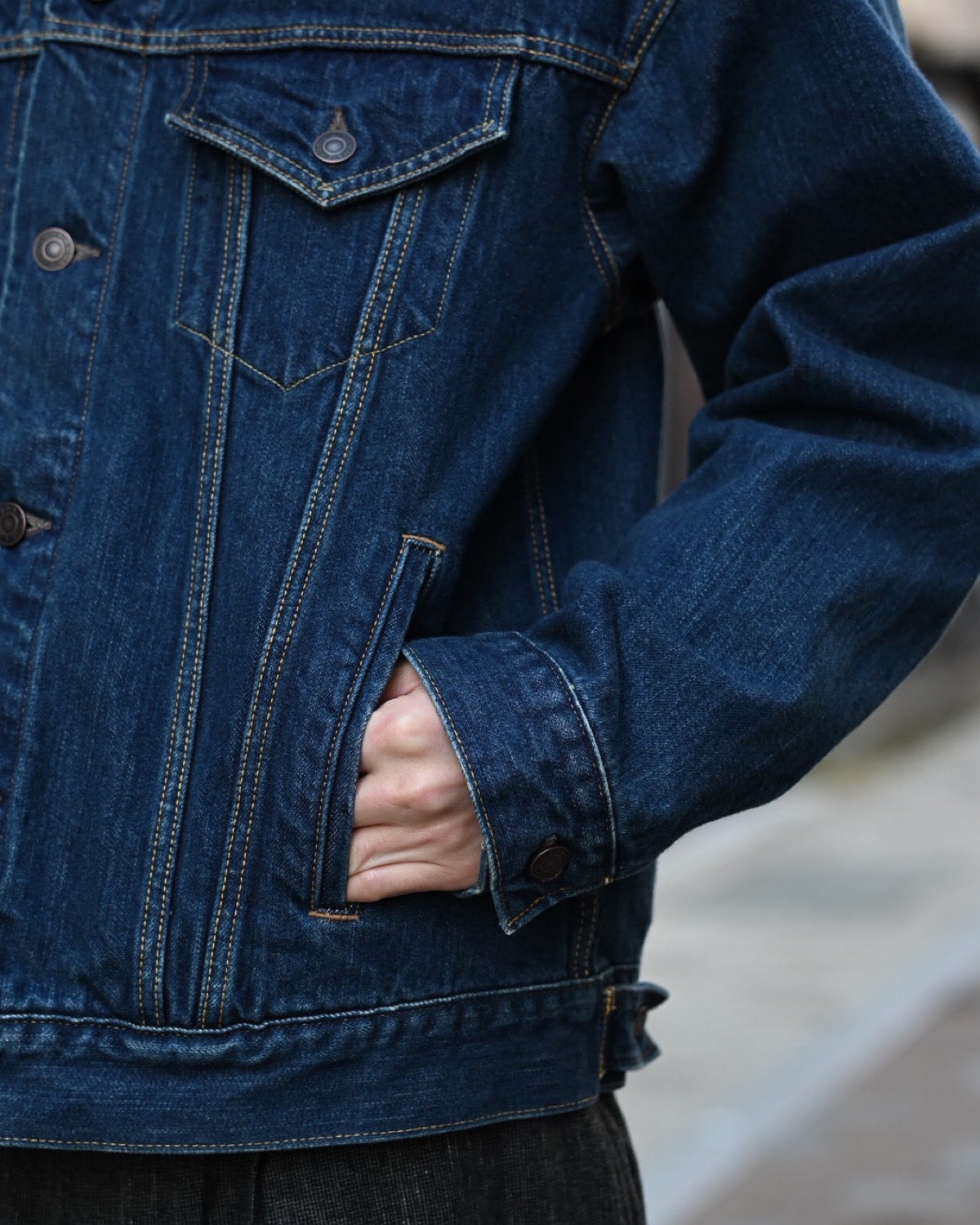 CIOTA / 4ポケットデニムジャケット (JKLM-306-PIDBL-D)
