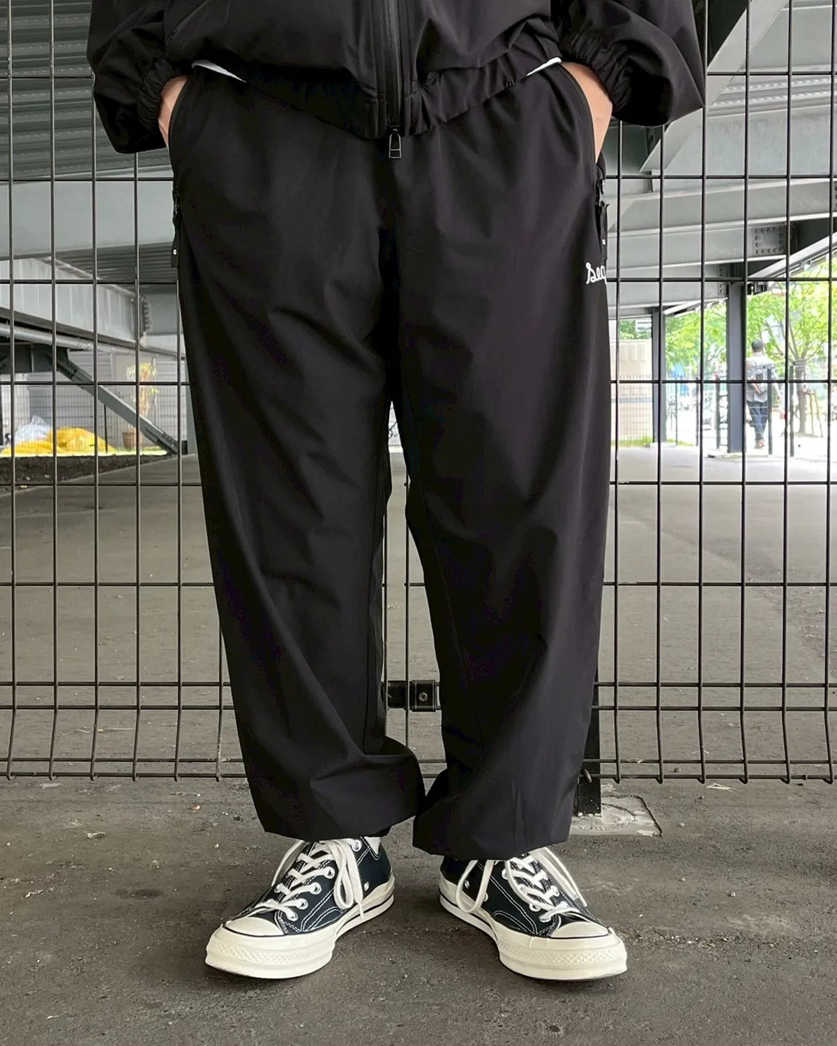 SEQUEL / NYLON SET UP PANTS (SQ-25SS-PT-08)