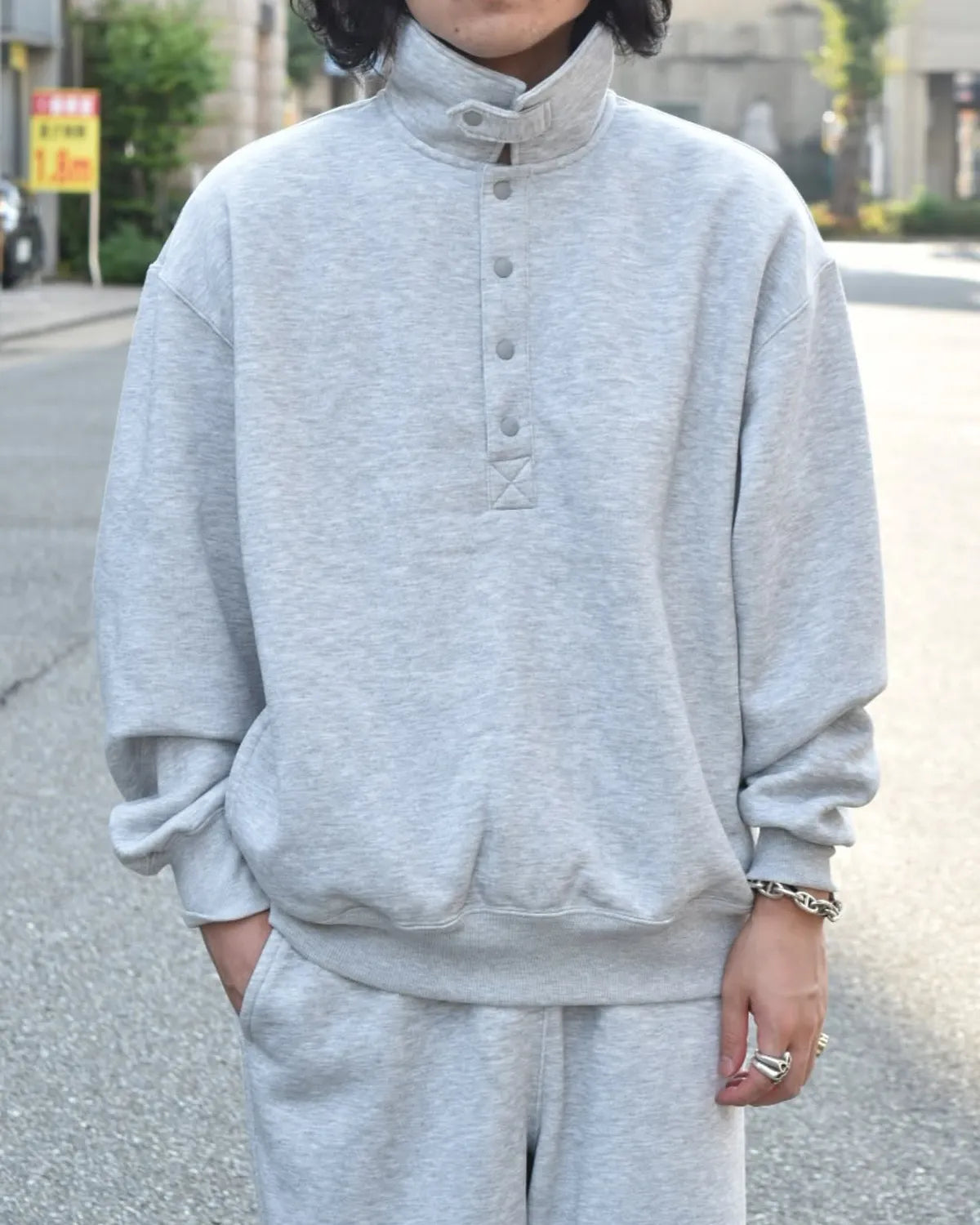DAIWA PIER39 / TECH SWEAT SNAP PULLOVER (BE-53025W)