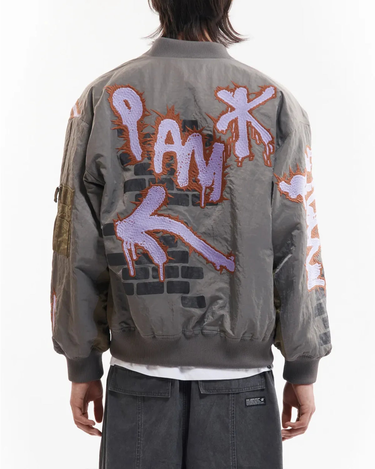 P.A.M.（Perks And Mini) / ADORNED REVERSIBLE BOMBER JACKET (39220)