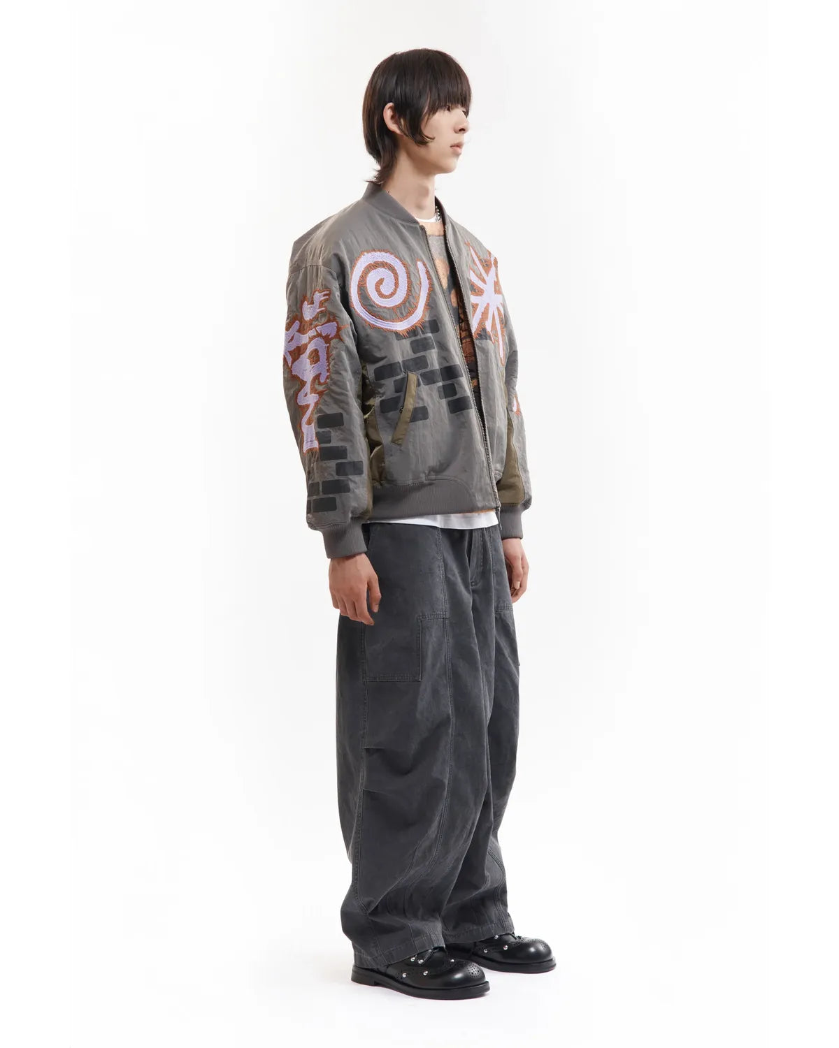P.A.M.（Perks And Mini) / TWO MIL PONDERING PANT - BLACK WASH (80099/B)