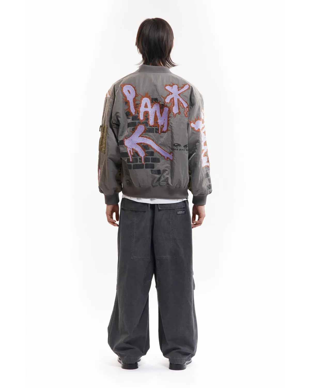 P.A.M.（Perks And Mini) / TWO MIL PONDERING PANT - BLACK WASH (80099/B)