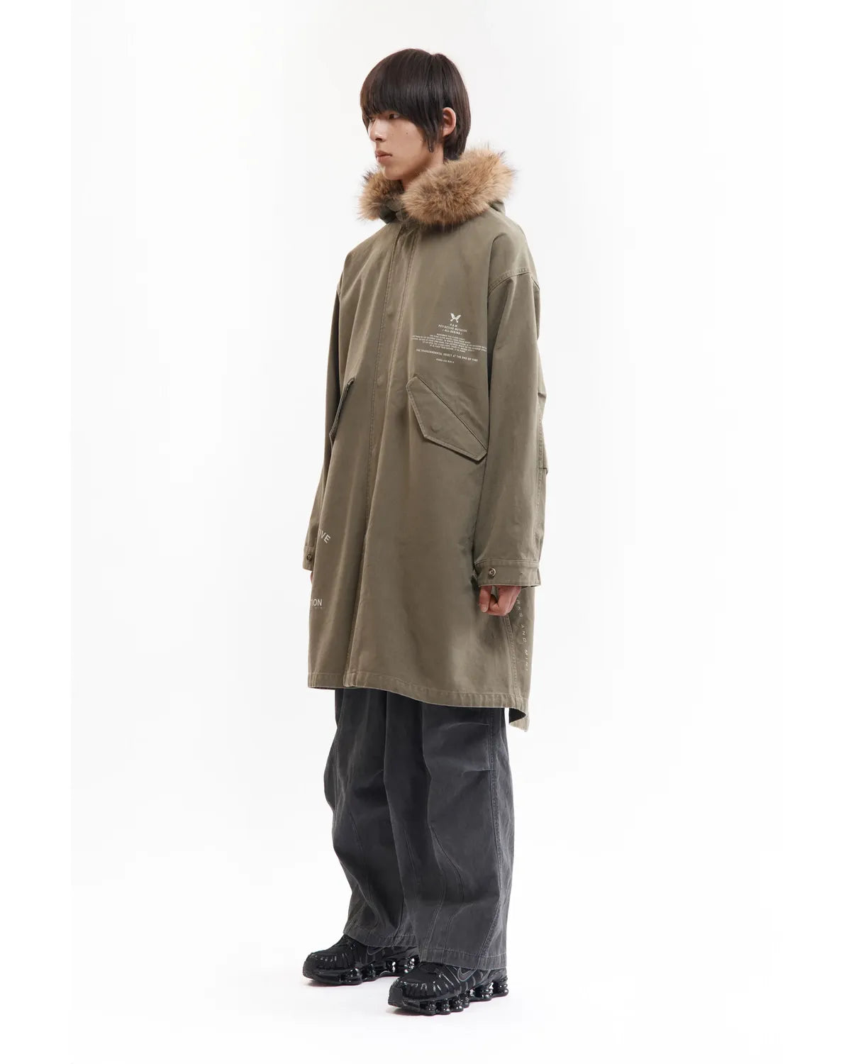 P.A.M.（Perks And Mini) / TRUE NATURE FISHTAIL PARKA (39221)
