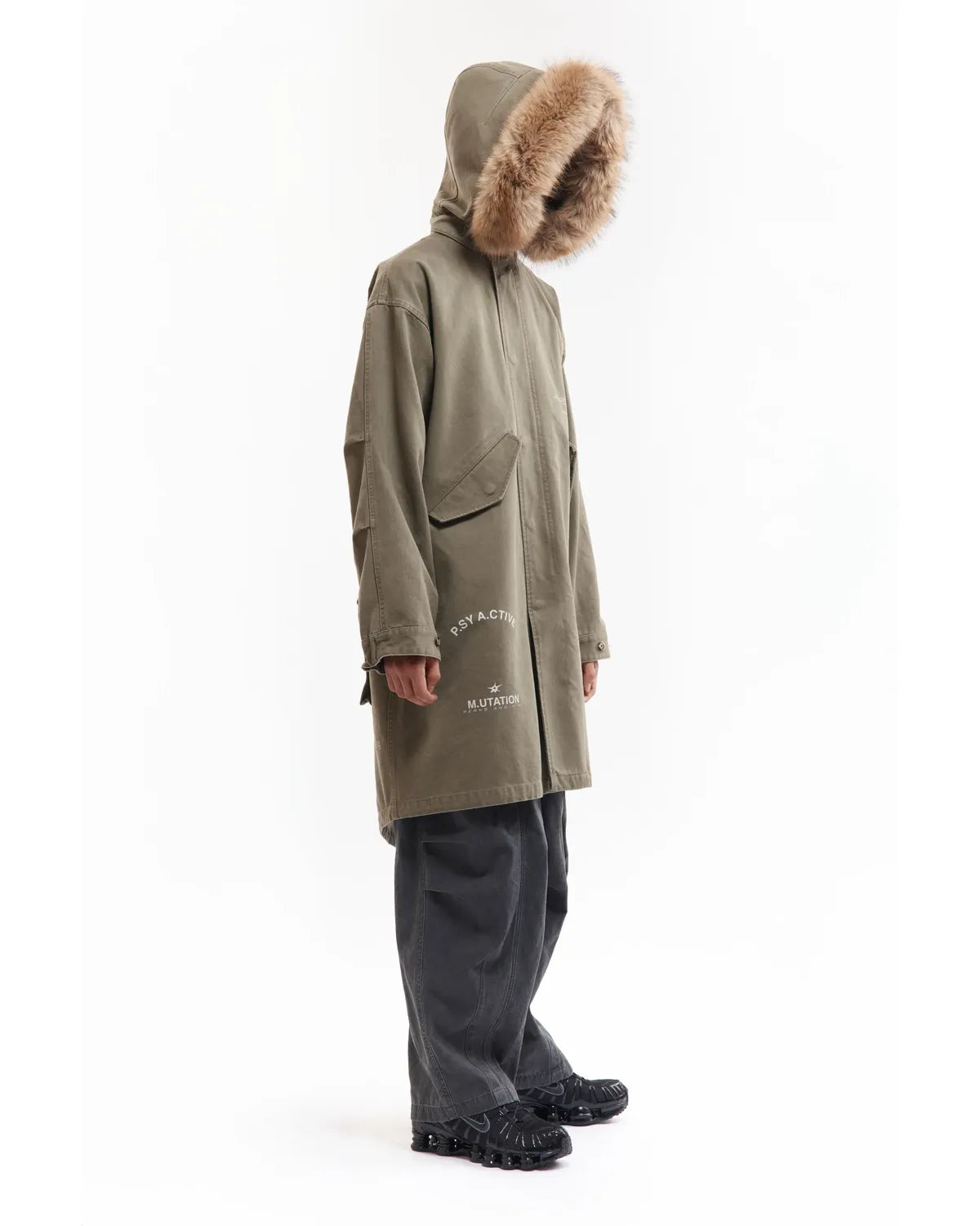 P.A.M.（Perks And Mini) / TRUE NATURE FISHTAIL PARKA (39221)