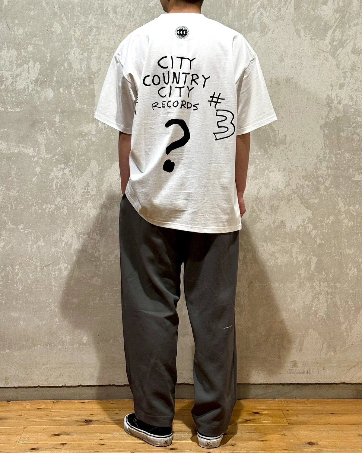 CITY COUNTRY CITY / COTTON S/S T-SHIRT_WHAT HAPPEND? (CCC-251T012)