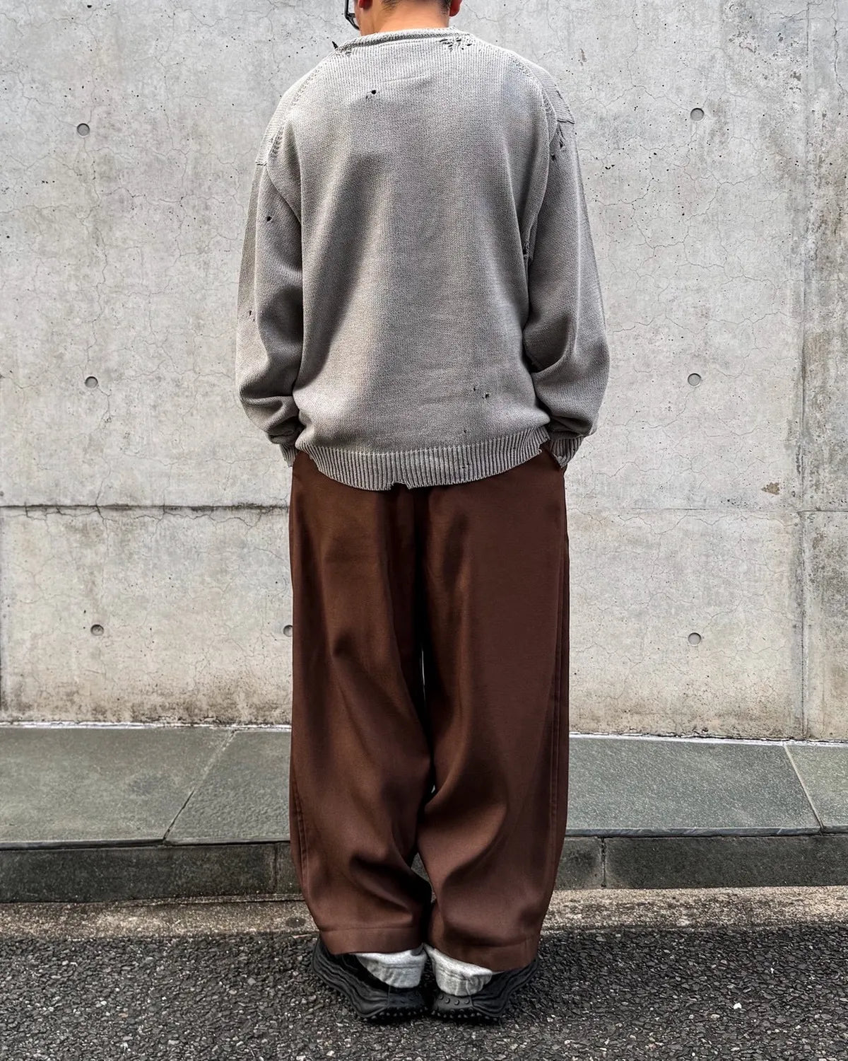 Maison MIHARA YASUHIRO / Don't Tag Me Jacquard Knit Sweater (A17SW521)