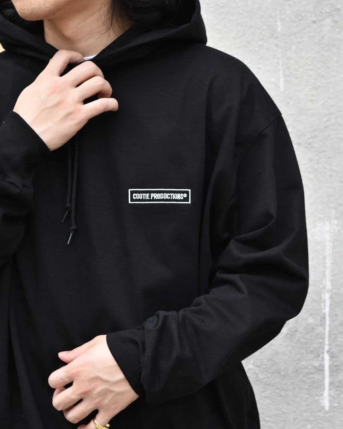 COOTIE PRODUCTIONS® / Heavy Oz Jersey Plain Hoodie (CTE-25A305)