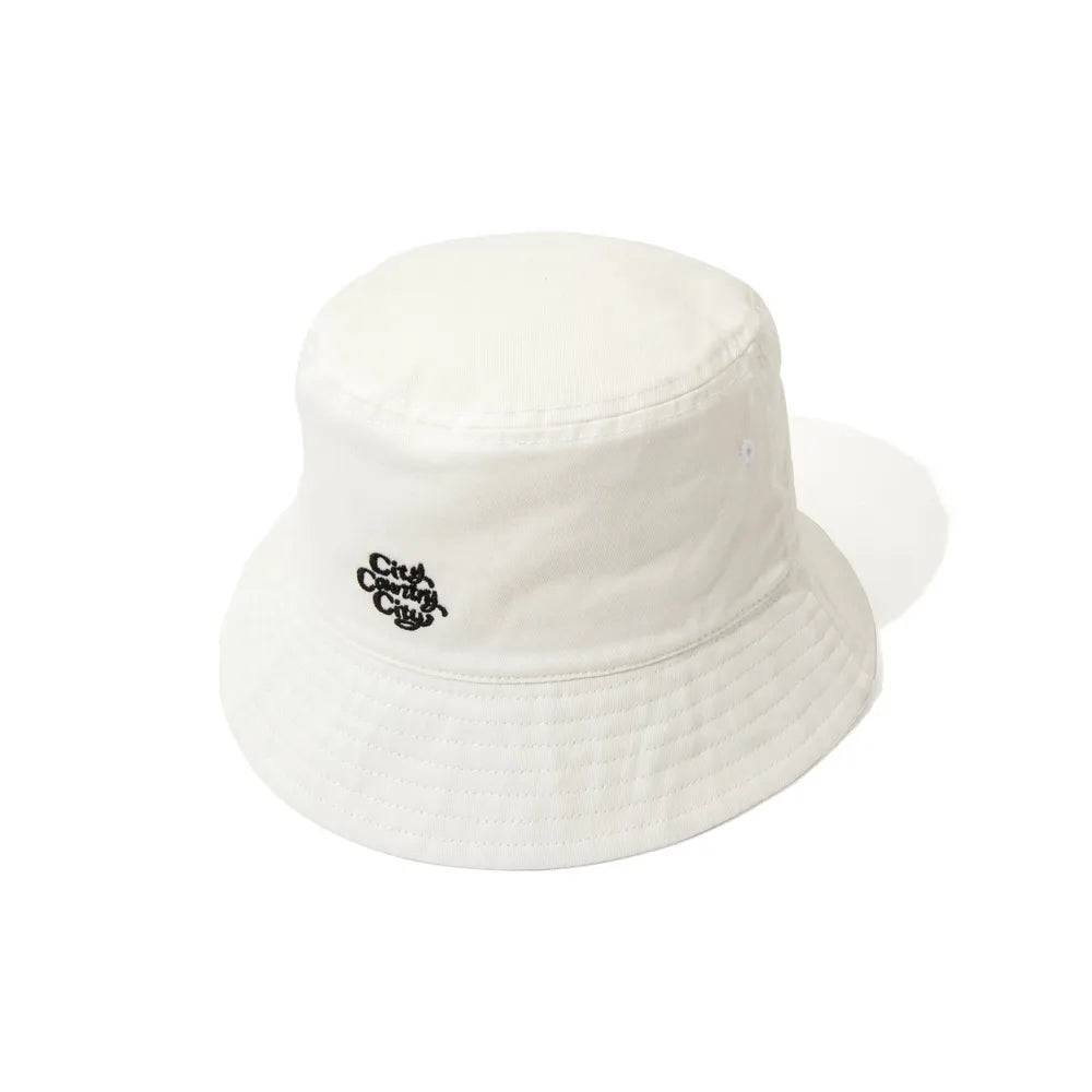 CITY COUNTRY CITY の Embroiderd Logo Washed Cotton Hat (CCC-241G001)