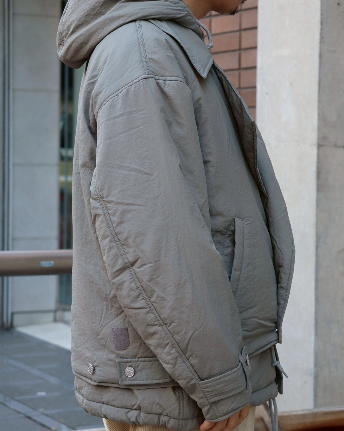 PHINGERIN / DOUBLE CUSHY HOODED JACKET (PD-252-JK-011)