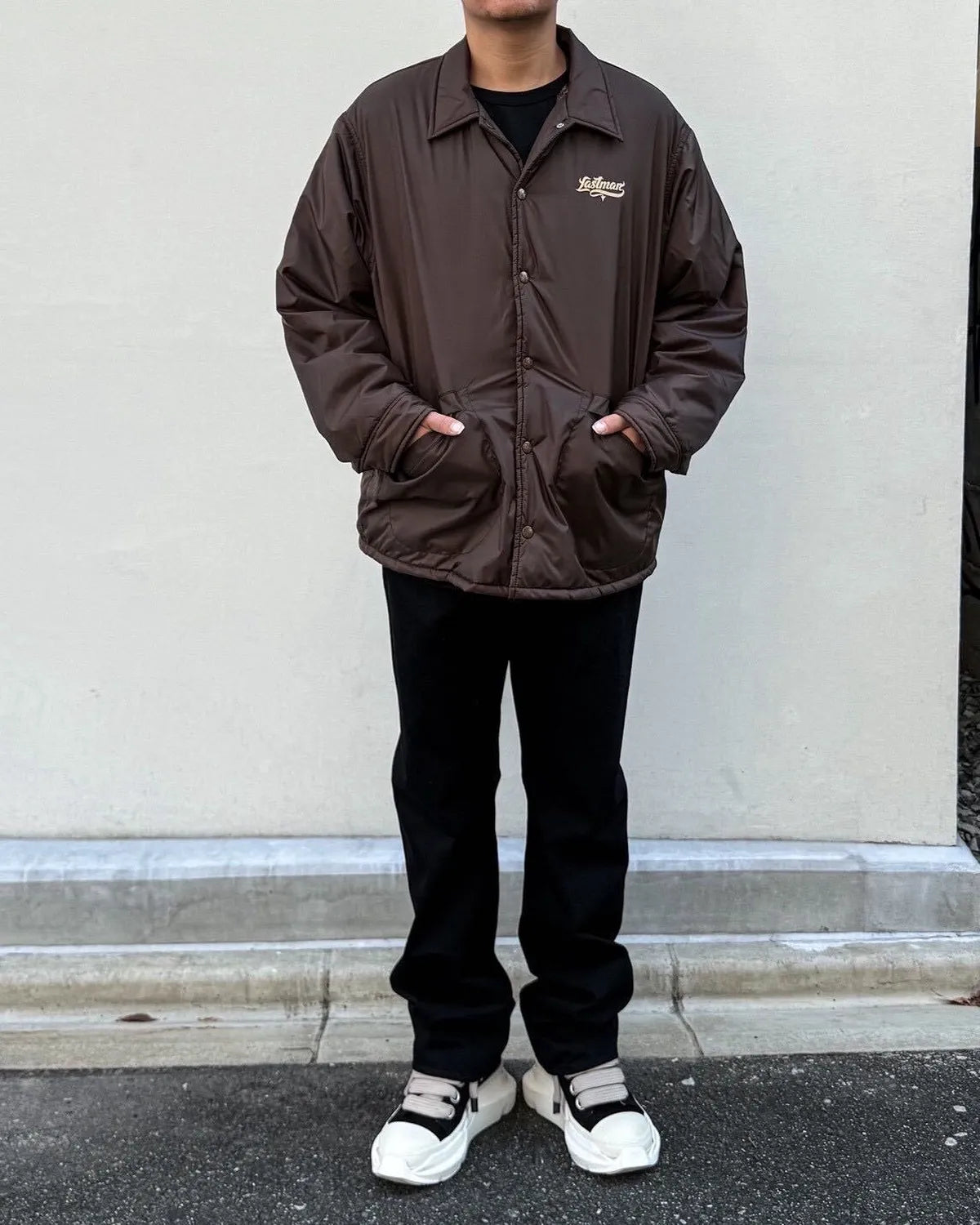 LASTMAN / Lining Fleece Coach Jacket (LM-A26-0000-003)