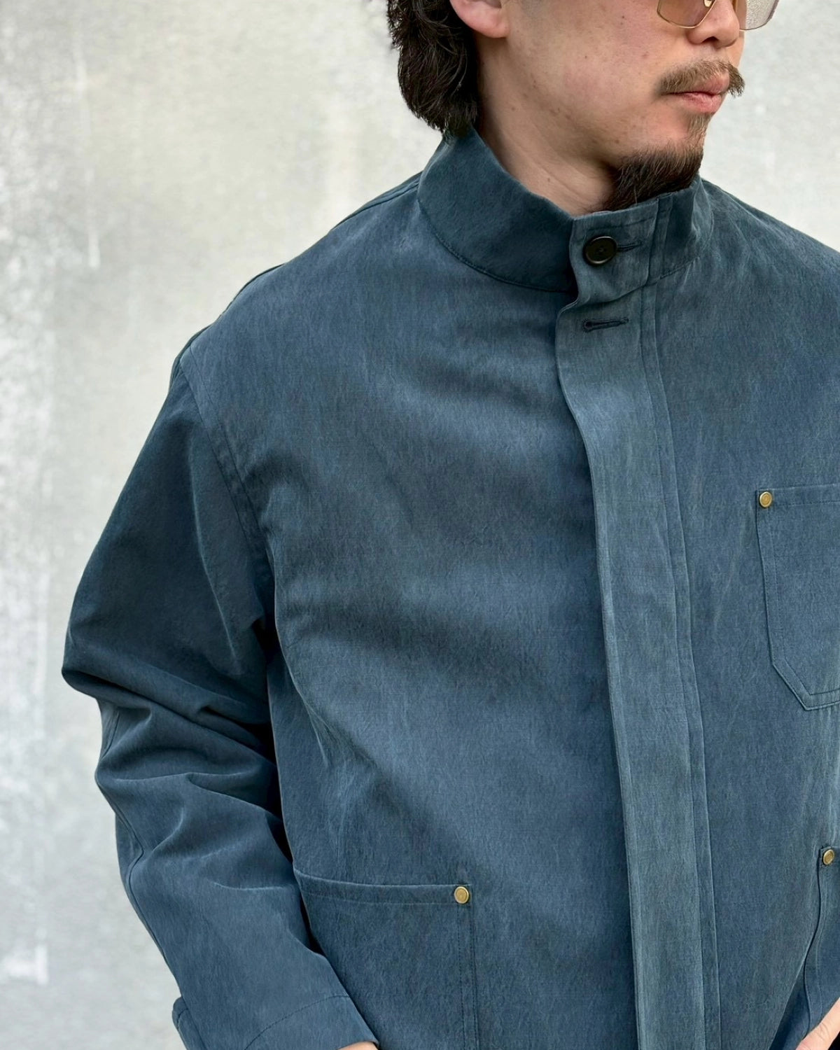 A.PRESSE / Cotton Silk Yacht Jacket (26SAP-01-32)