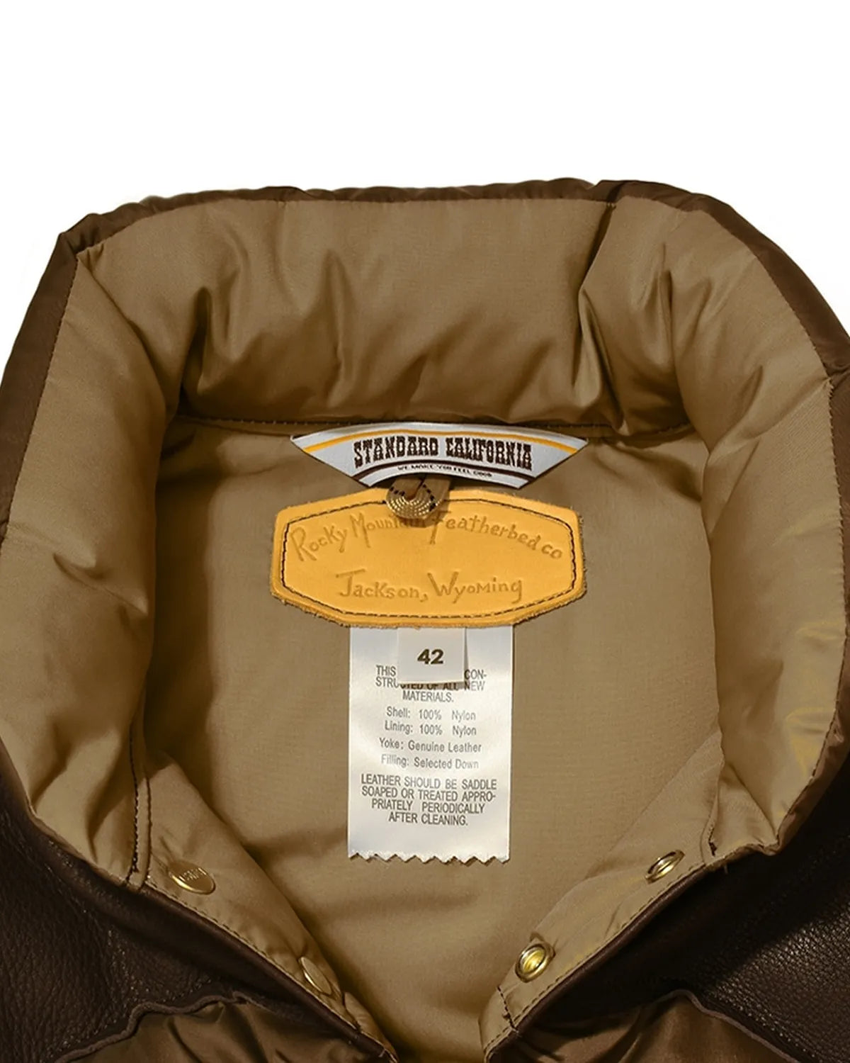 STANDARD CALIFORNIA × Rocky Mountain Featherbed / SD Down Vest (2000000378084)