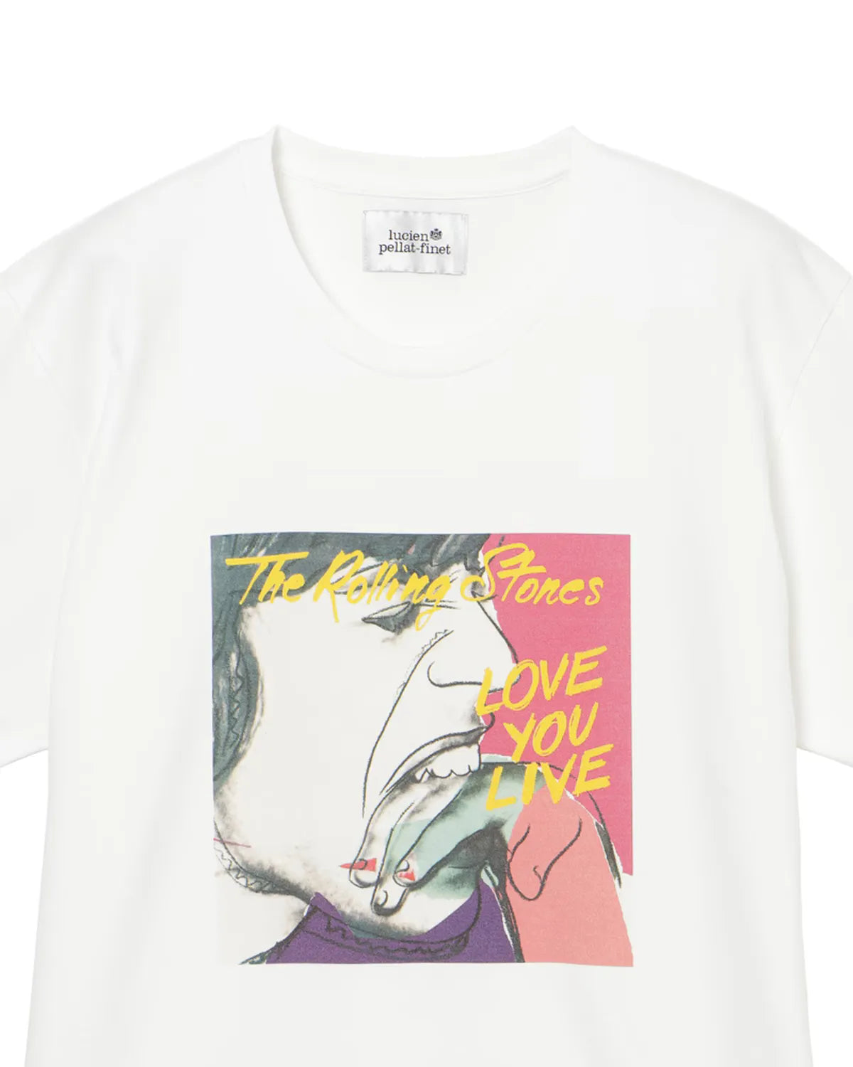 lucien pellat-finet × THE ROLLING STONES / ”Love You Live Cover” (213-64400)