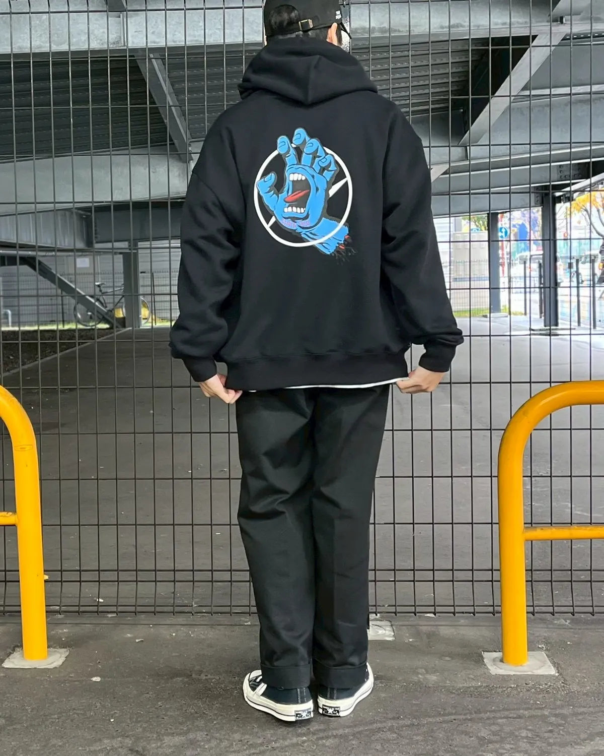 SEQUEL / SEQUEL×SANTA CRUZ×FRAGMENT HOODIE (SQ-25AW-SCFCS-01)