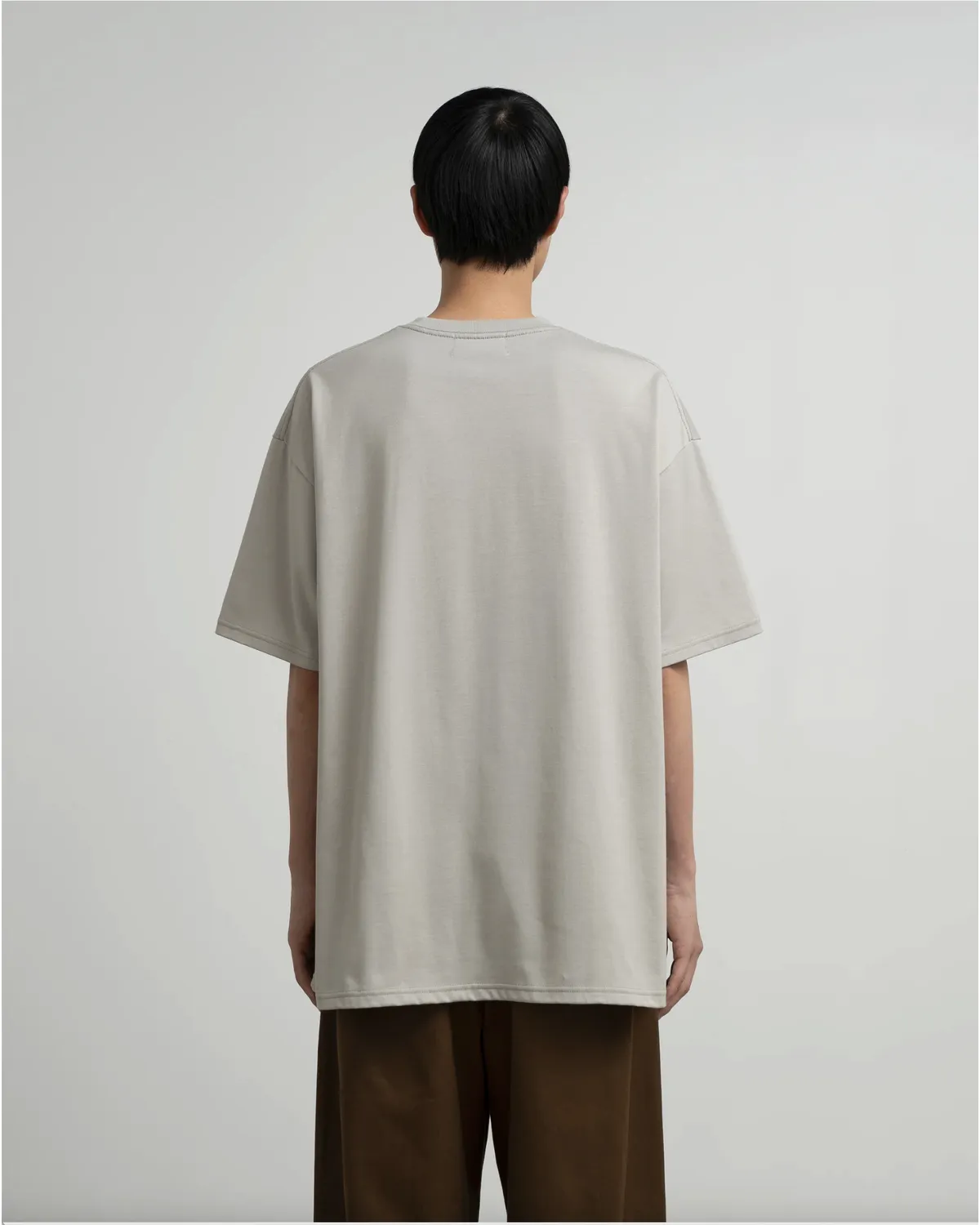 Graphpaper / Tri Spun Cotton S/S Oversized Tee (GM263-70359)