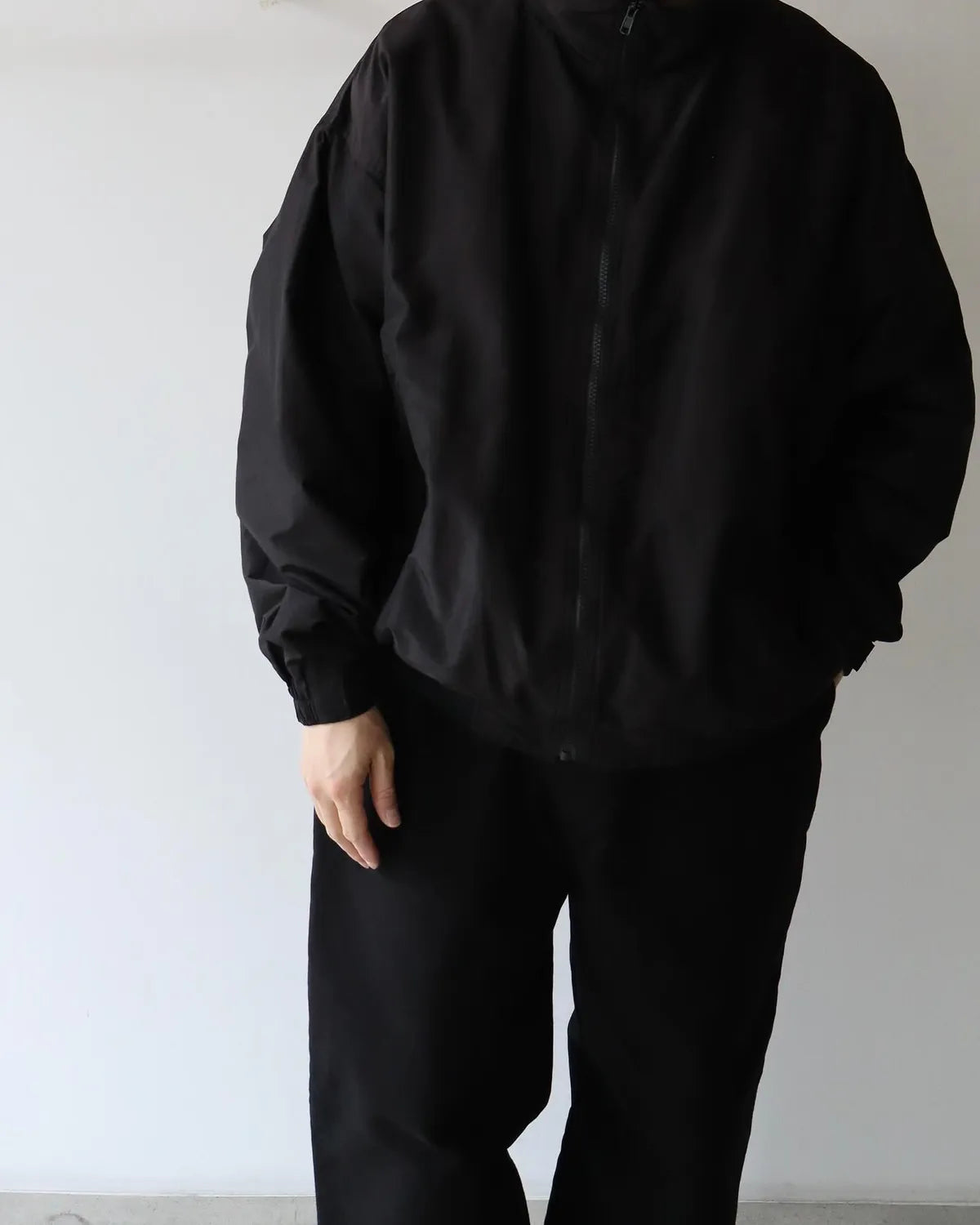 COMOLI / コットンシルク トラックジャケット (C03-01018)