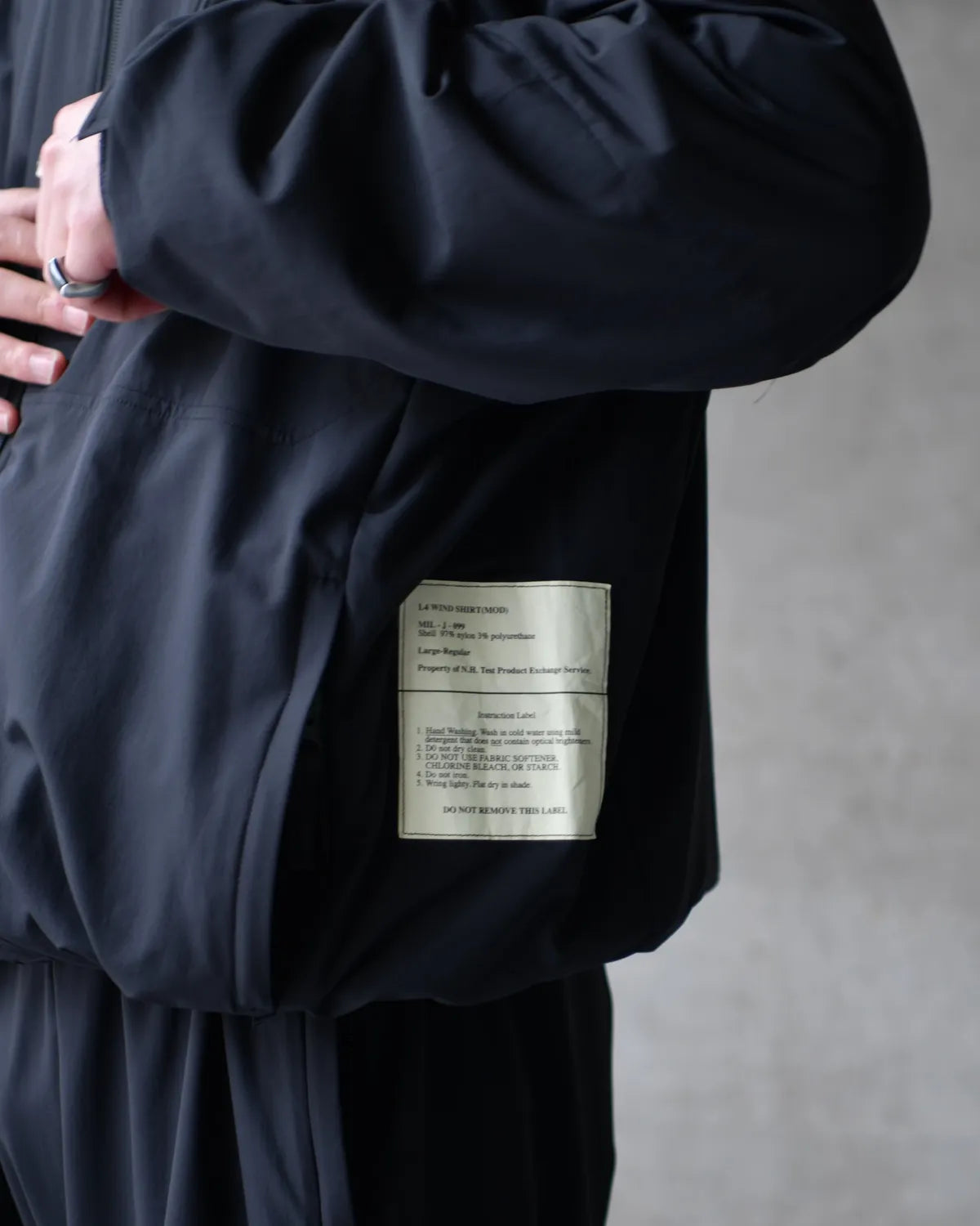 N.HOOLYWOOD TEST PRODUCT EXCHANGE SERVICE × WILD THINGS / PACKABLE JACKET (9261-BL07-001)