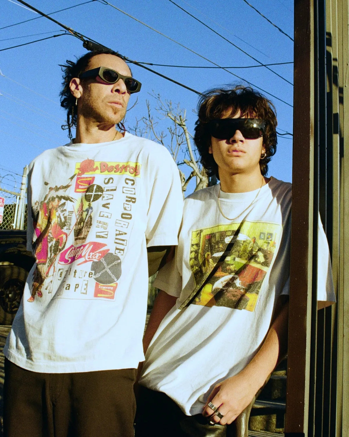 ©︎SAINT Mxxxxxx × Jamie Reid / JR_SS T-SHIRT / DESTROY (SM-MK8-0000-C03)