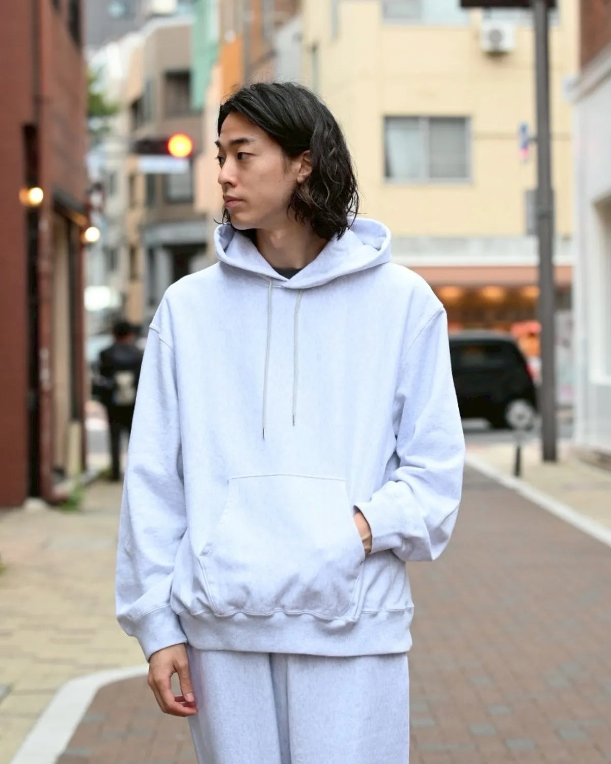 blurhmsROOTSTOCK / Soft&Hard Sweat Hoodie P/O Wide (bROOTS24F27F25)