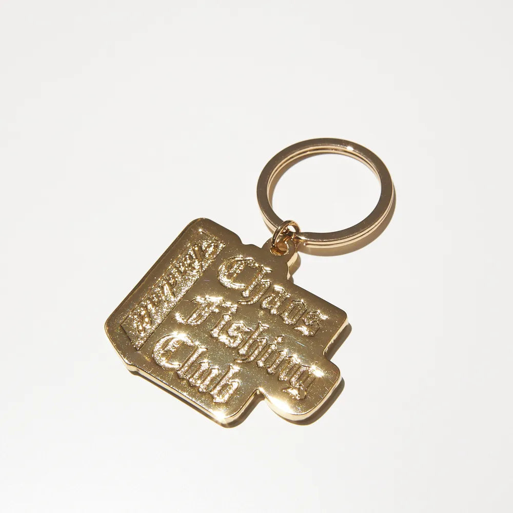 Chaos Fishing ClubのCHROME LETTERS - BRASS KEY HOLDER