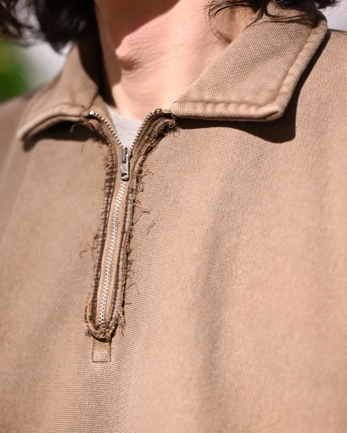 A.PRESSE / Vintage Half Zip Sweatshirt (26SAP-05-12)