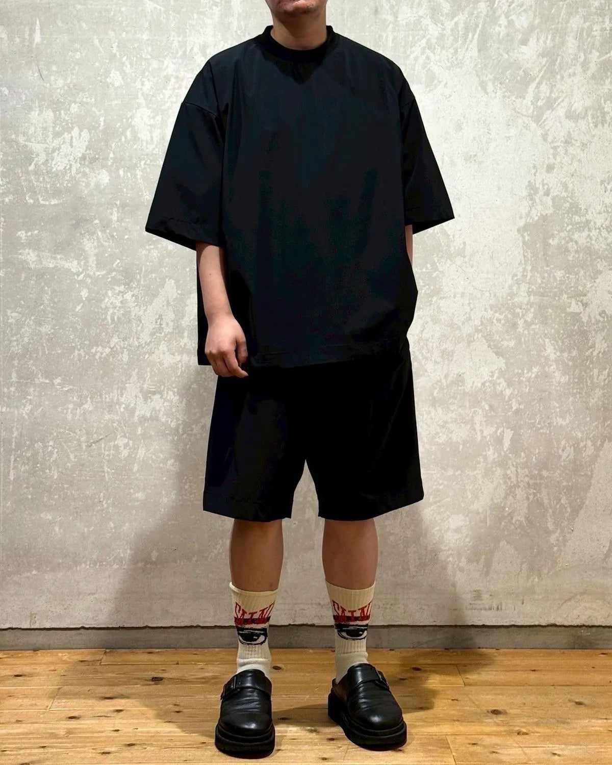 MENDRILL × N.HOOLYWOOD COMPILE / Mendrill Woven Tee (MD15SH05)
