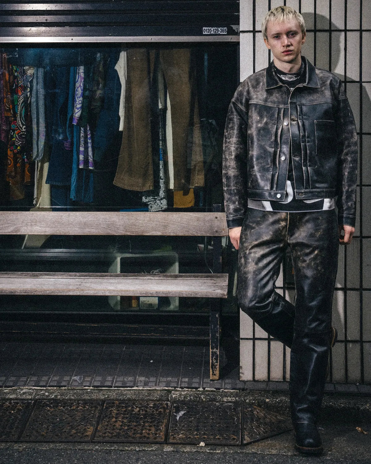 SAINT M×××××× (セントマイケル) / × BerBerJin / BBJ_LEATHER JACKET