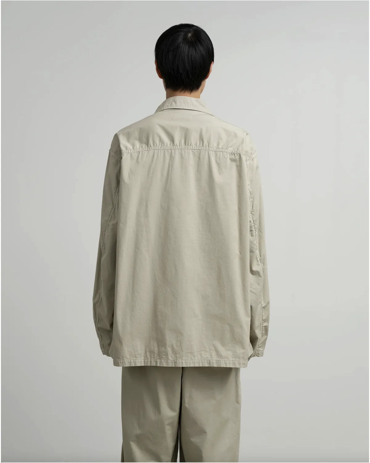Graphpaper / Garment Dyed Typewriter Fatigue Shirt (GM263-50120C)