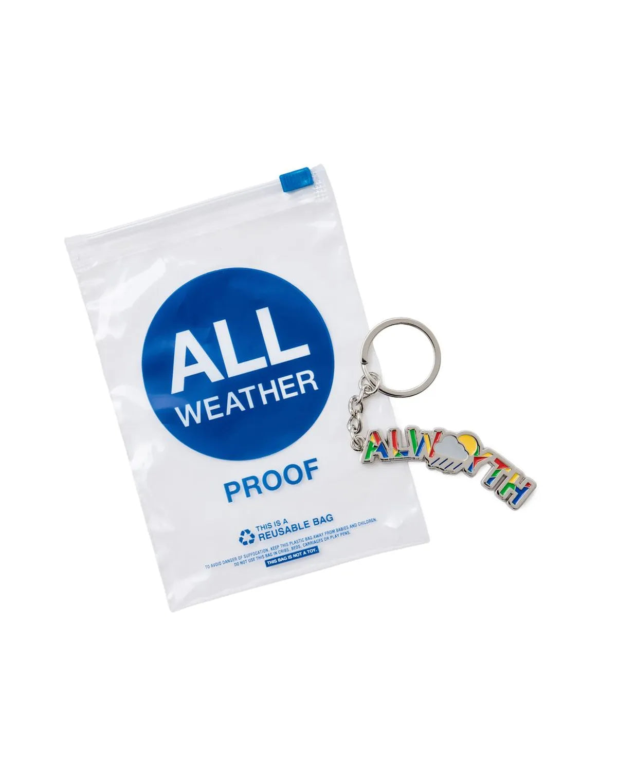 ALWAYTH / "Alwayth Now Keychain" SILVER (ALW262-003)