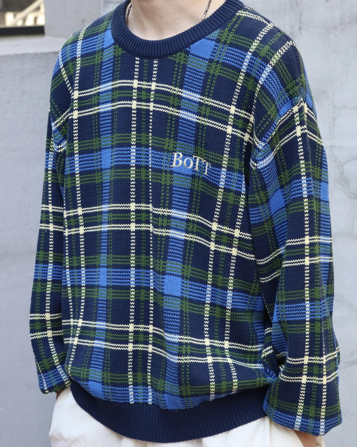BoTT / Checked Knit