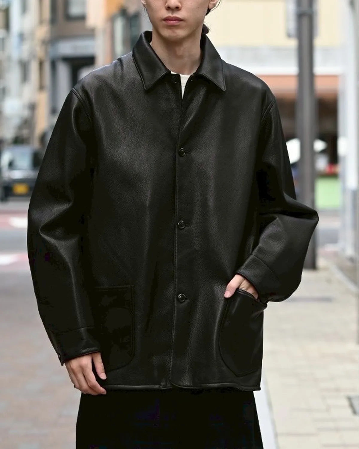 blurhms / Steer Leather Coverall (BHS25F002)
