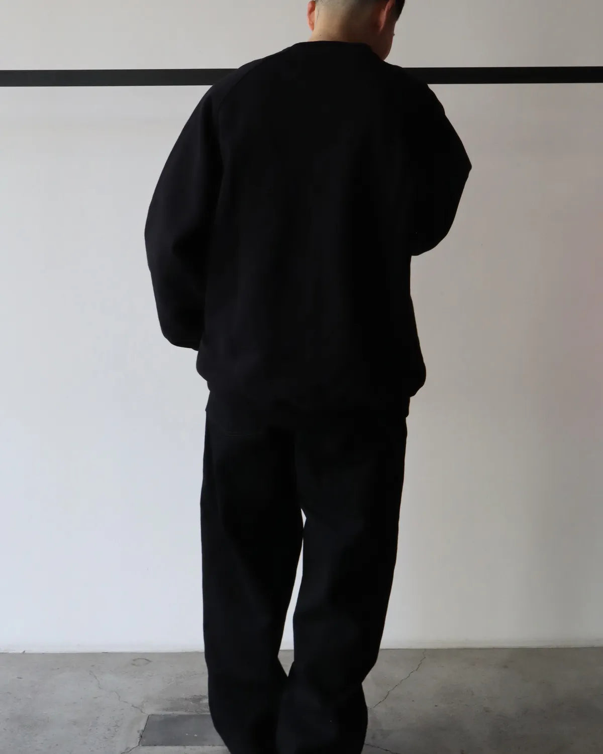 COMOLI / コットン裏毛 クルーネック (D01-05002)