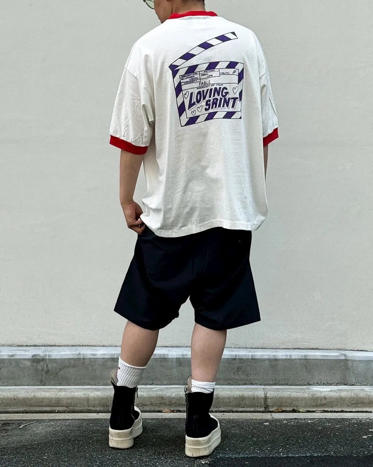 SAINT M×××××× (セントマイケル) / SS T-SHIRT I LOVE SAINT | 公式