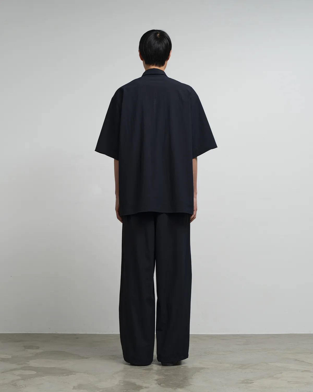 Graphpaper × DESCENTE / DESCENTE for Graphpaper UNTRIMMED Oversized S/S Shirt (GU261-51000)