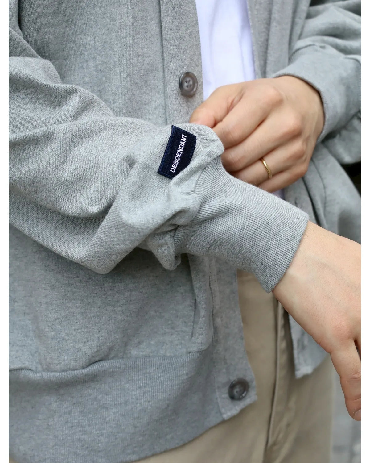 DESCENDANT / PEGGY CARDIGAN (252ATDS-CSM32)