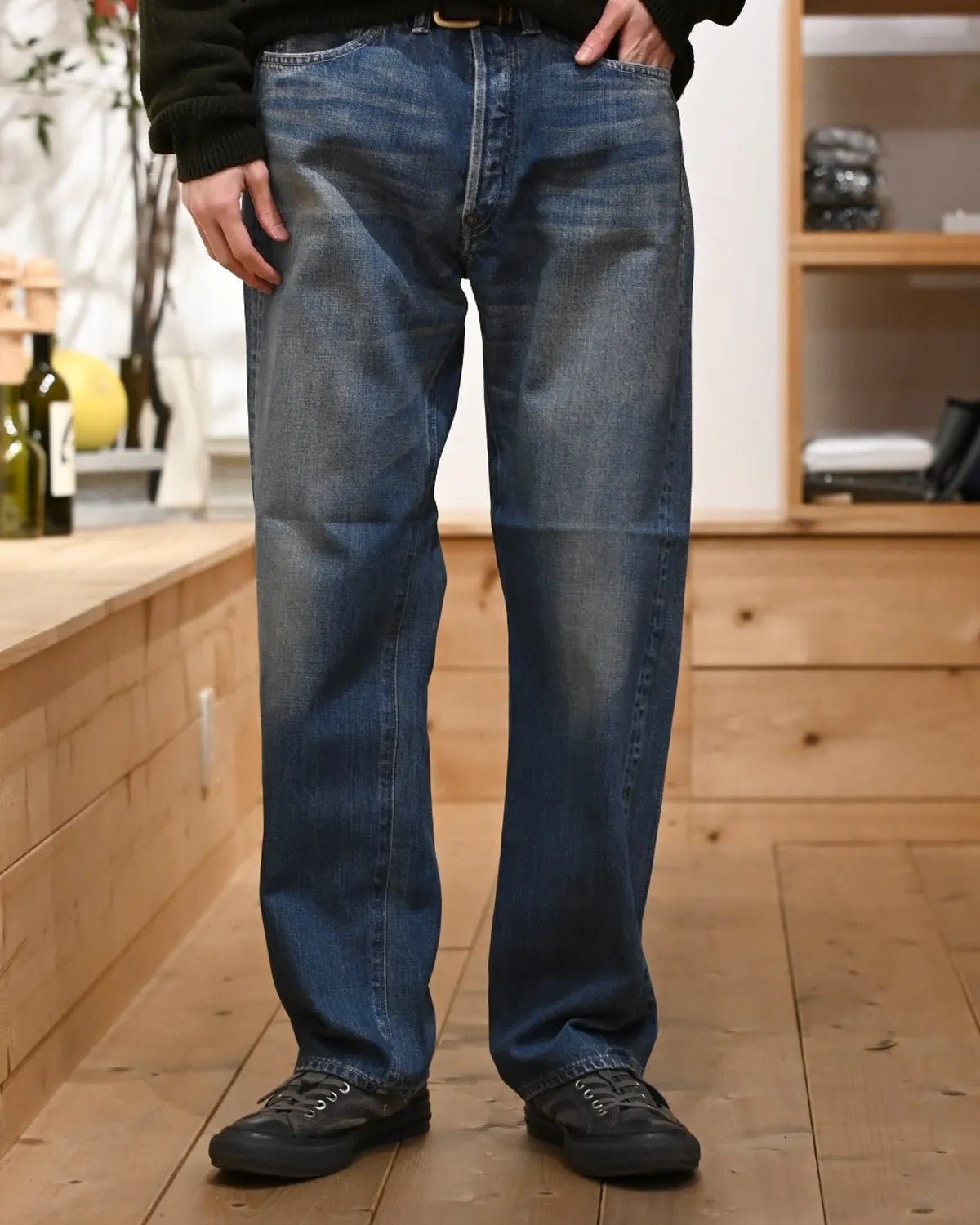 A.PRESSE / No.2 Washed Denim Pants (AP-4008)