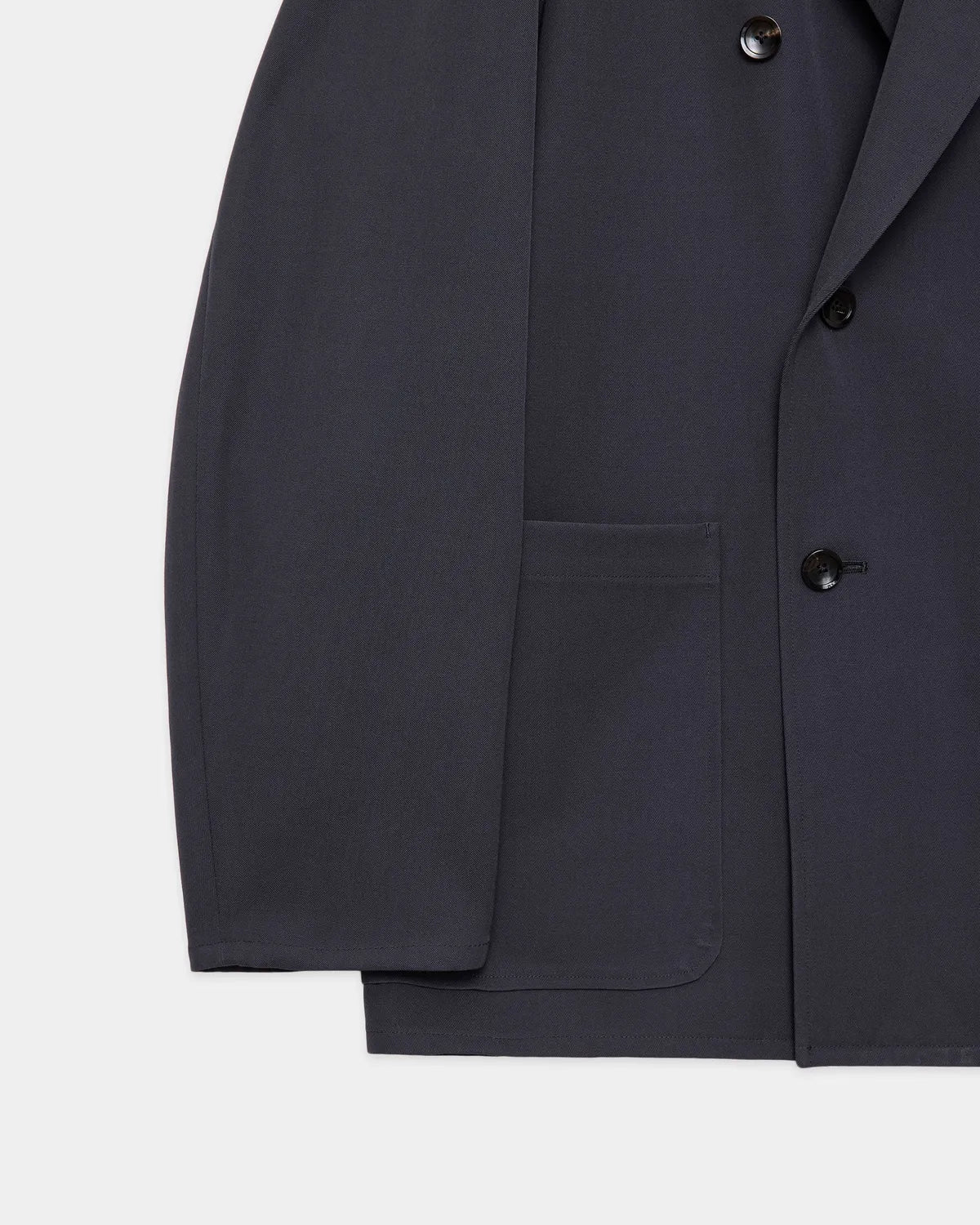 marka / 2/60 Washer Wool Gabardine W.B Jacket Loose Fit (M25D01JK01C)