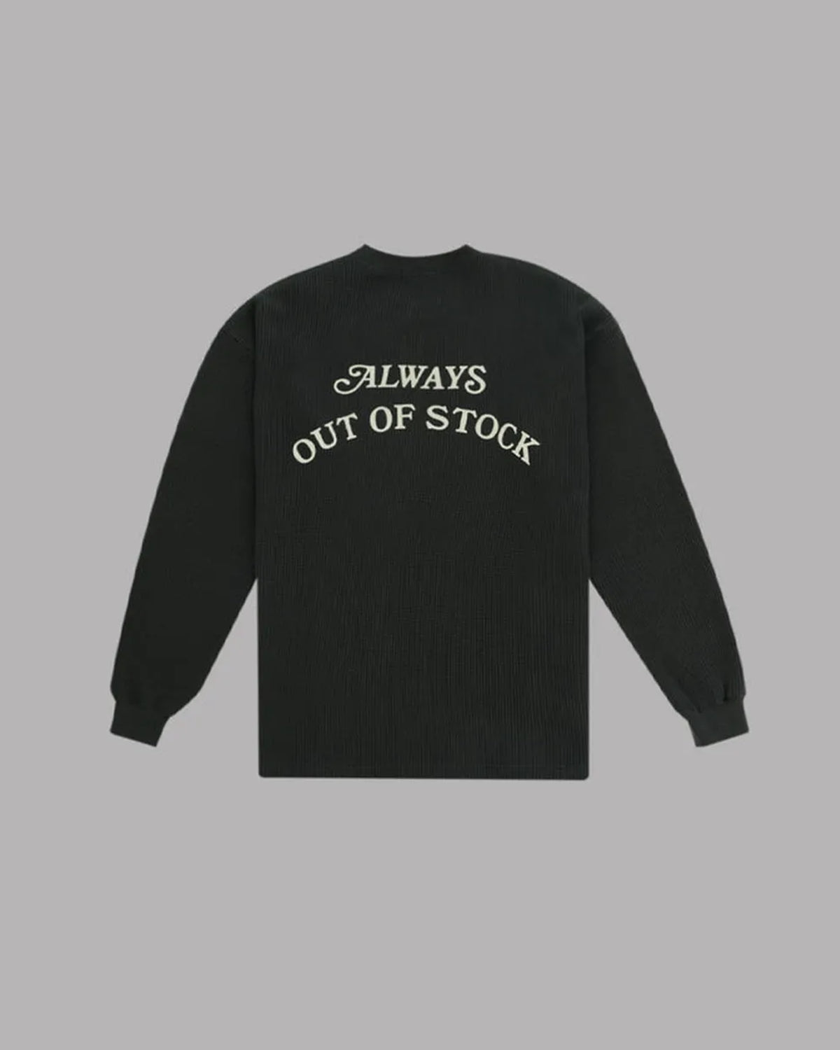 ALWAYS OUT OF STOCK / BASIC LOGO THERMAL L/S TEE (HA-026203404)