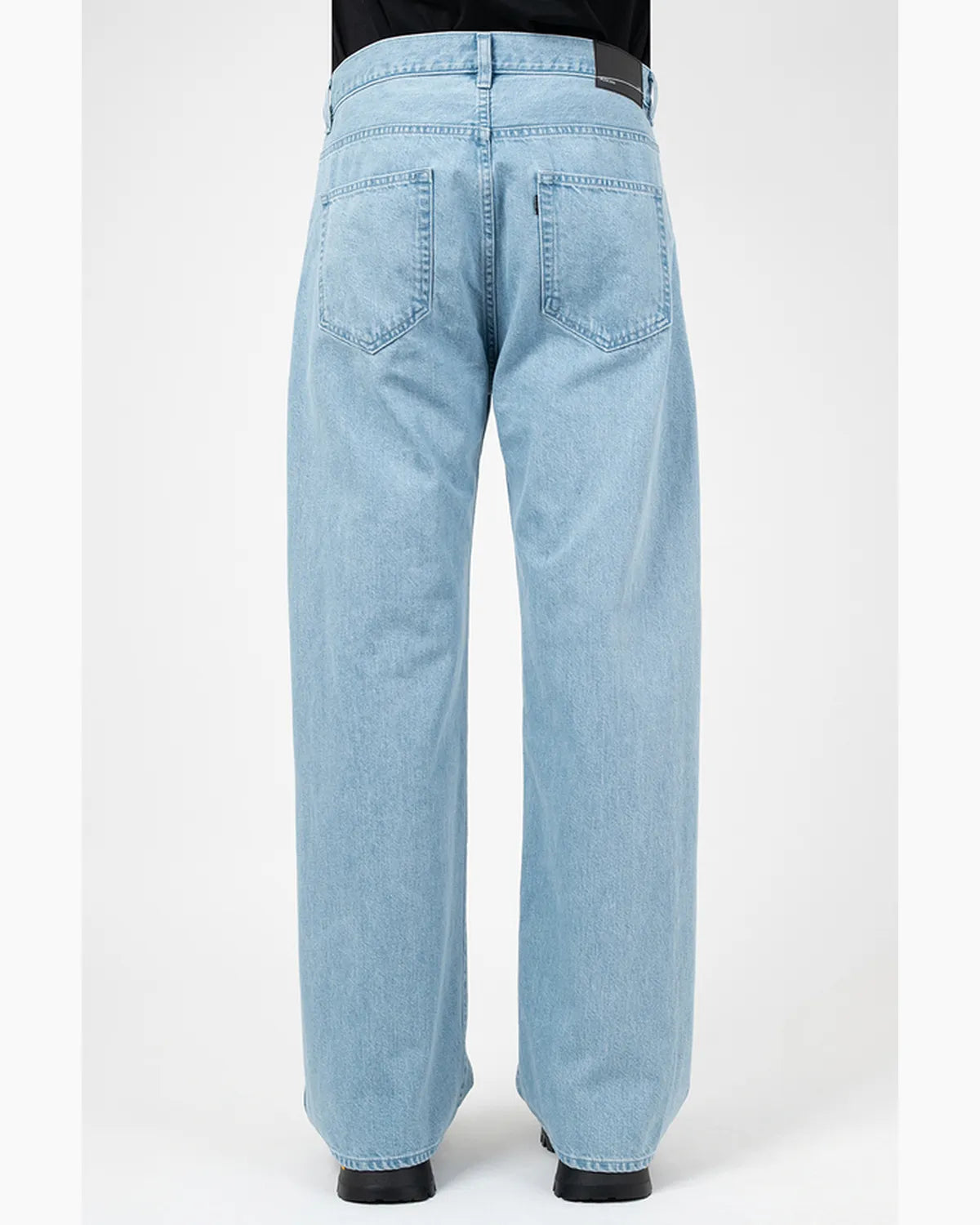 LAD MUSICIAN / 11.5oz BLEACH DENIM STRAIGHT PANTS (2126-513)