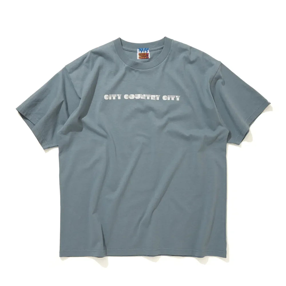 CITY COUNTRY CITY の Cotton T-shirt_SE 