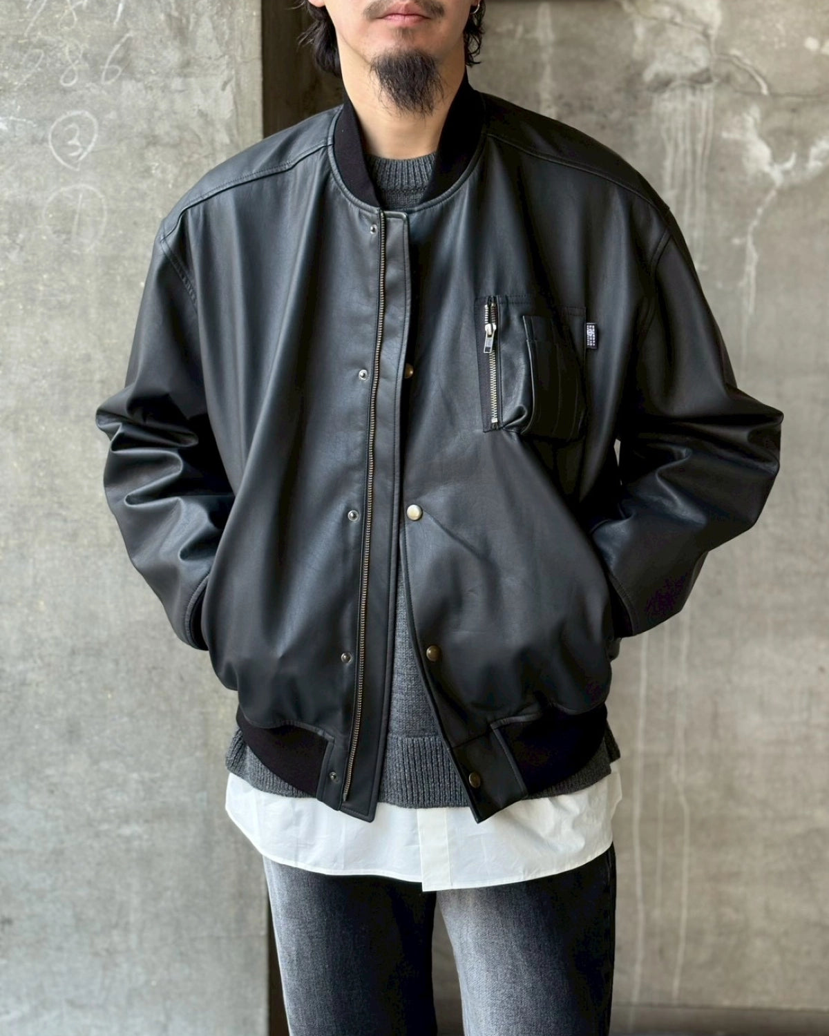 MM6 / バーシティジャケット (SH0AM0080M35740)