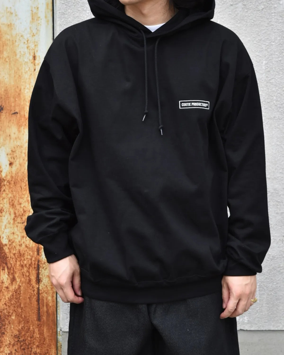 COOTIE PRODUCTIONS® / Heavy Oz Jersey Plain Hoodie (CTE-25A305)