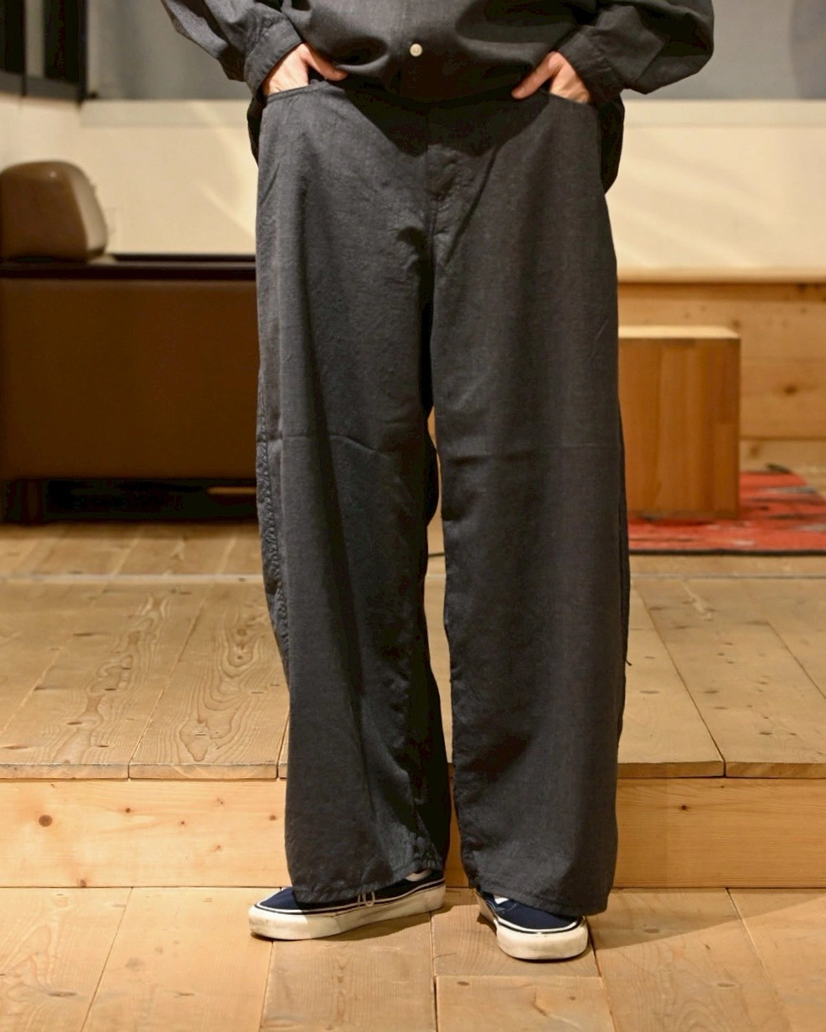 DIGAWEL / Puckering wide pants (DWYB021)