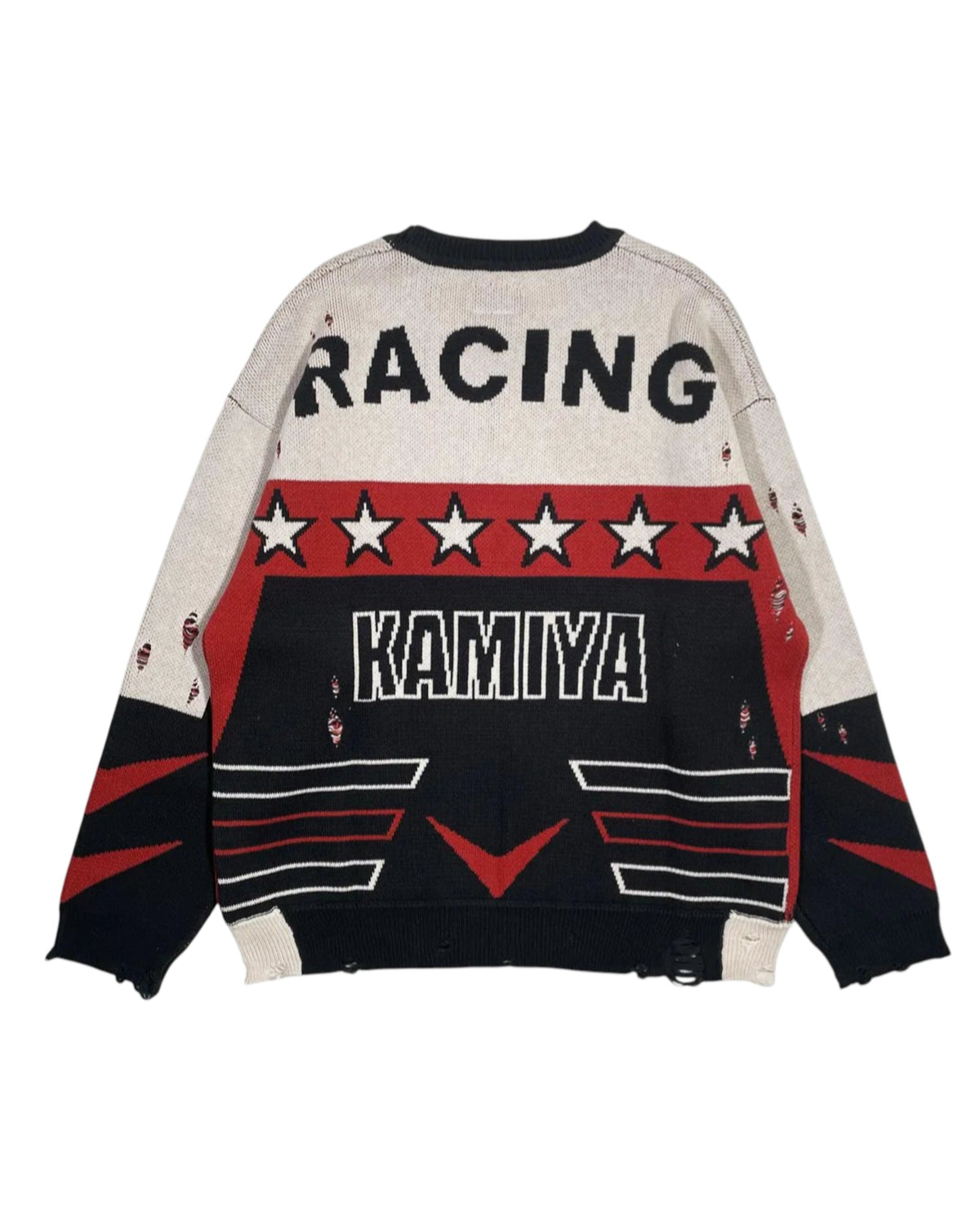 KAMIYA / Racing Jqd Sweater (G15PO066)