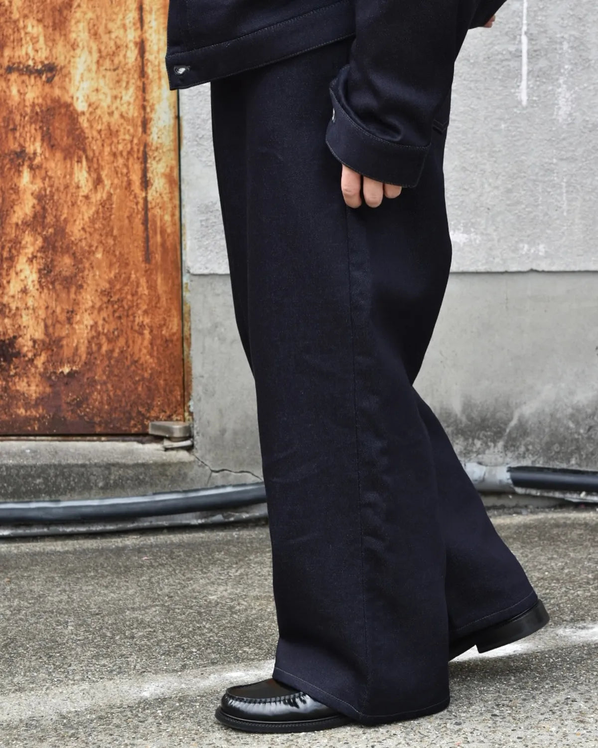 COOTIE PRODUCTIONS® / Reverse Loop Denim 5 Pocket Baggy Easy Pants (CTE-25A103)