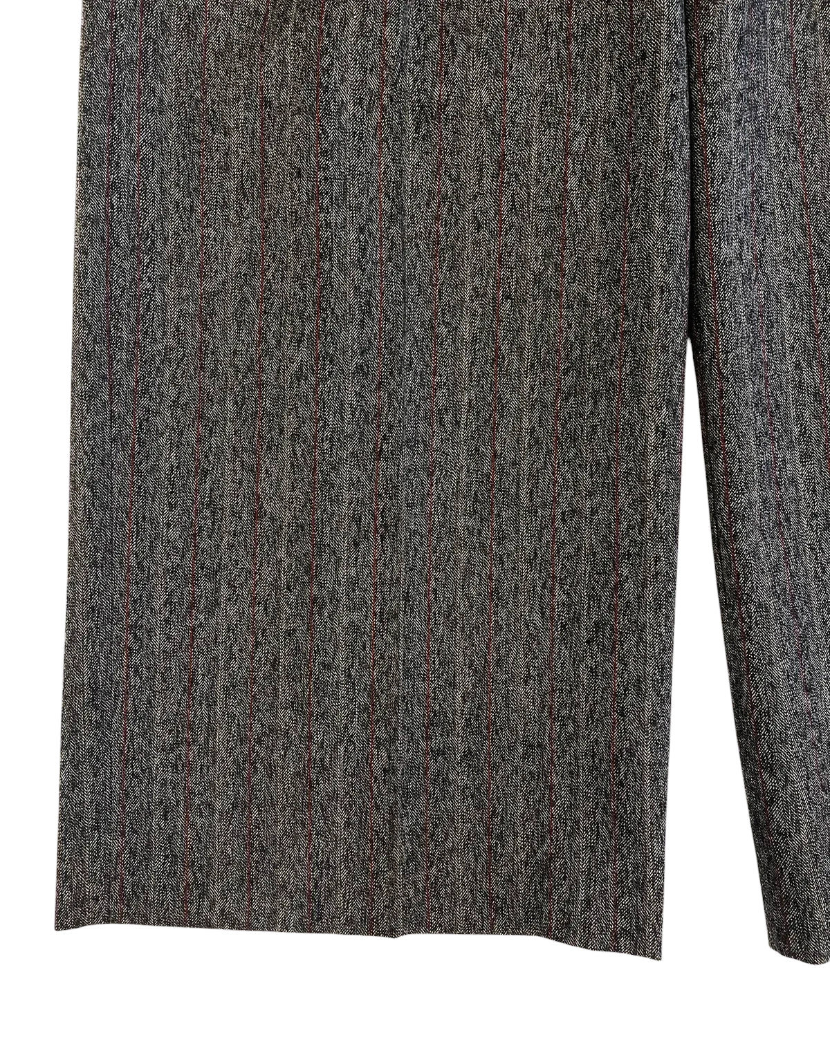 BOWTE / EXTRAFINE COLLEGEFLANNEL WIDE TROUSERS (252-04-0006)